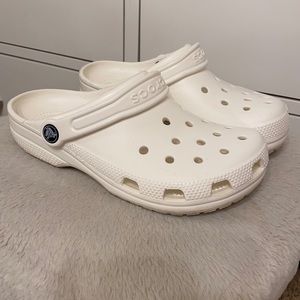 White Crocs